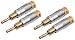 Produktbild Clicktronic Advanced Banana-Stecker (Lautsprecher Steckverbinder, 4er-Set)