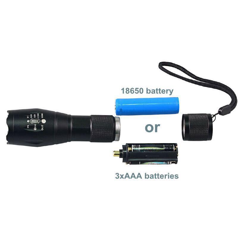 HQRP 68 LEDs 395nm Blacklight Flashlight For Hotel Room Inspection, Urine Detection, Human Bodily Fluid Tracing, Scorpions Hunting, Leak Detection