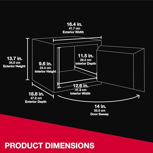 Sentrysafe FPW082KSB Fireproof And Waterproof Shelf Safe thumb #8