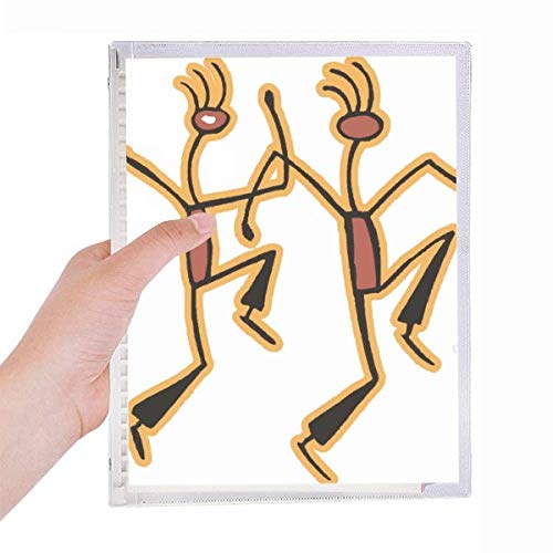 Carnet de notes en spirale rechargeable Egypte doté de pages haut de gamme interchangeables