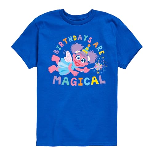 Sesame Street - Birthdays are Magical - Toddler and Youth Short Sleeve Graphic T-Shirt