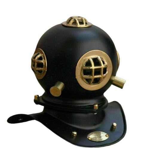Generic Vintage US Navy Mark V Mini Diving Divers Helmet Décor Item, As shown in image