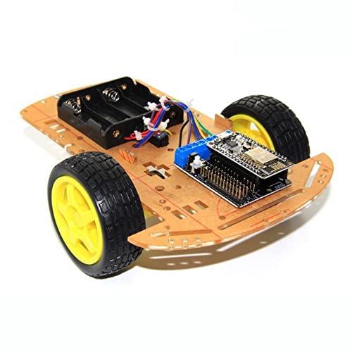 2WD L293D WIFI. Inteligentny samochód robota z głową EMCU +. Zestaw tarczy ESP-12E. Oparte na ESP8266. Wymień źle