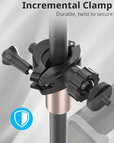 Image of UBeesize 10.5in Laptop Ring Light with Stand and Phone Holder for Desk, Zoom Lighting for Computer, Video Recording, Streaming, Video Conference, Video Calls