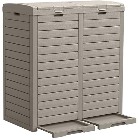 DWVO 62-Gallon Outdoor Trash Can Cover