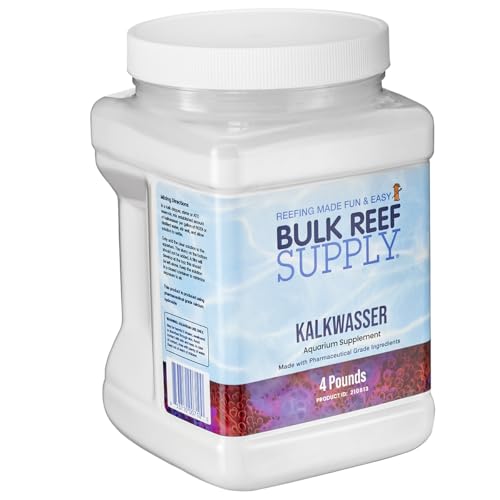 Image of Bulk Reef Supply Pharma Kalkwasser, Calcium Hydroxide, Saltwater Coral Reef Aquarium Dosing (4 Pounds)