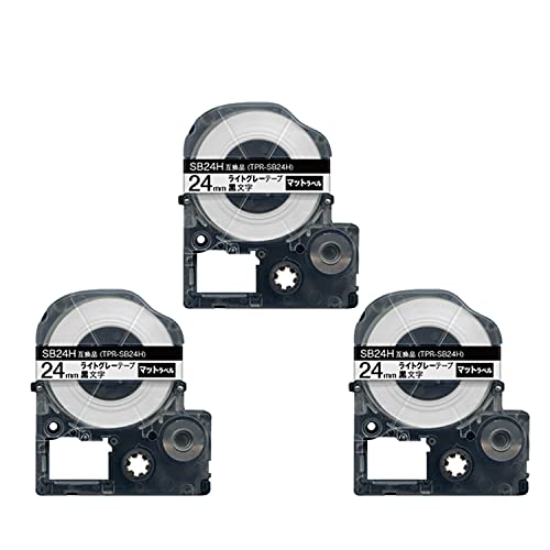 �L���O�W���p �e�v�� PRO �݊� �e�[�v�J�[�g���b�W SB24H 24mm �}�b�g���x�� ���S�� 3�Z�b�g �}�b�g���C�g�O���[�e�[�v ������