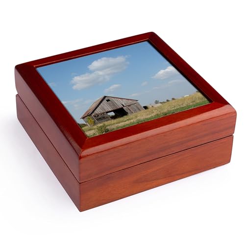 3dRose Corn Crib by Angelandspot, Jewelry Box jb-7661-1