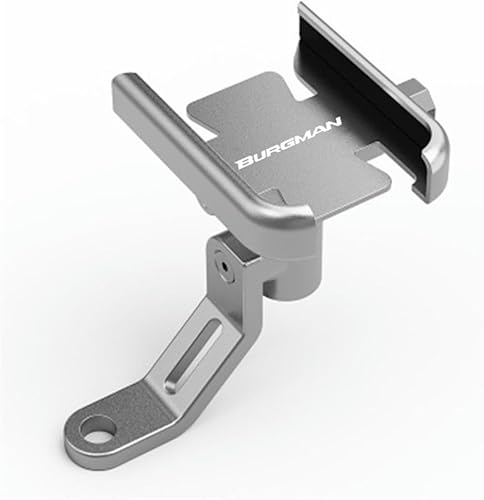 para S-uzuki Burgman 400 650 125 AN400 AN650 un SKYWAVE 400 Accesorios Manillar de la motocicleta Soporte para teléfono móvil Soporte GPS Soporte de