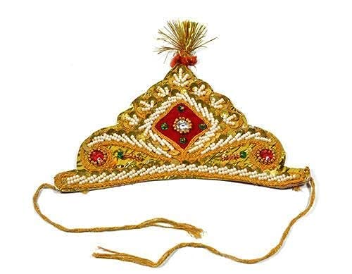 GIRLYZ ATTIRE Krishna Jewellery for Kid Janmashtami Kanha Accessories Bal Krishna Mukut Krishna (2) (B0B9JZBTRG) Amazon Price History, Amazon Price Tracker