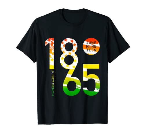 1865 Black History Juneteenth Juni 19 Vintage T-Shirt