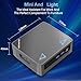 kidwants KN1 Mini PC Intel N4000(up to 2.6GHz),8GB LPDDR4 128GB eMMC,Support M.2 SSD Expansion (512GB/2TB),Support 4K Dual Display, 2.4G/5G WiFi,BT 5.0,USB 3.0,Mini Desktop Computer for Home/Office