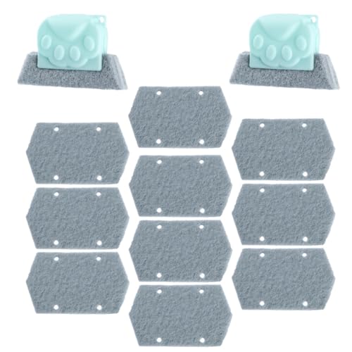 TOYANDONA Cepillo Limpiador de Ranuras Herramienta Práctica para Ventanas 14 Piezas para Limpieza de Rieles y Grietas Hogar para Limpieza de Ventanas