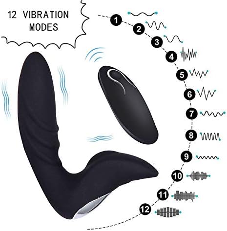 Waterproof Rechargeable Electric Massage with Wireless Remote Control,Prostrate Massaging Toys for Men Beginner