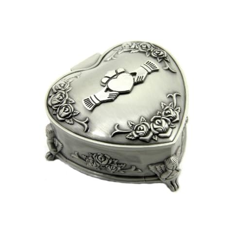 Claddagh Celtic Jewelry Box Cover