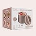 Bentgo Stainless Insulated Food Container - 2.4 Cups (19 oz), Triple-Layer Insulation, Vacuum Seal, Leak-Proof, Built-In Handle, Wide Opening, Premium Stainless Steel, for Cool/Warm Foods (Rose Gold)