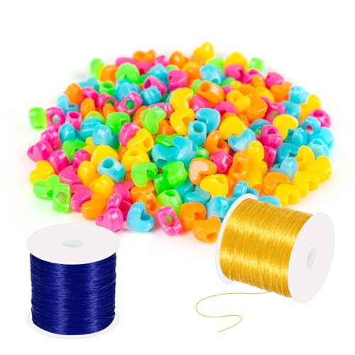 Corde elastique pour bracelets dorée 0.8 mm fil extensible bijoux - 6