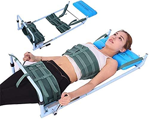 Dispositivo de tracción cervical lumbar, corrector de postura de columna vertebral y estirador para aliviar la fatiga de espalda y cuello