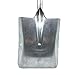 Steel Material Garden Shovel Barbecue Installed Carbon Shovel Fireplace Ash Shovel Slag Shovel Garden Shovel Coal Shovel Stove Fire Cleaning Utensils (Square)