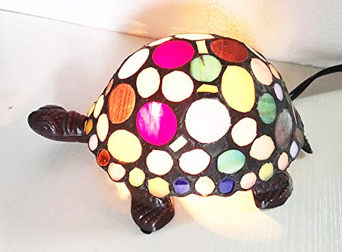 Stained Glass Animals Tortoise Hmj80011 Art Glass Children Room Lamp Tiffany Glass Coffee Shop Small Lamps And Lanterns Of Lamps And Lanterns #TOP1