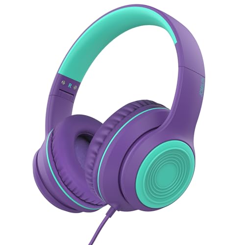 JOMILIN A8 Wired Over-Ear Headphones with Microphone...