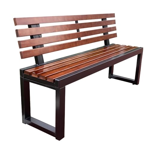 MAAOBR ガーデンベンチ 屋外 ガーデンチェア 木製ベンチ 庭のベンチ 幅120/150/180×奥行40×高さ45cm 縁台 パークベンチ 背もたれ付き 防蝕木材 防水性と 耐日光性 屋外用ベンチ 耐荷重約400kg 休憩所 ガーデン、公園、中庭や庭