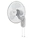 Produktbild Taurus Greco Wall Wandventilator, leise, 3 Geschwindigkeiten, Drehzahlwähler, Oszillierend, Zugschalter, abnehmbares Gitter 45 W, 3 Flügel