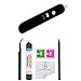 OmniRepairs-Rear Facing Glass Camera Lens Frame Assembly Replacement For Huawei Google Nexus 6P with Pre-installed Adhesive and Repair Toolkit