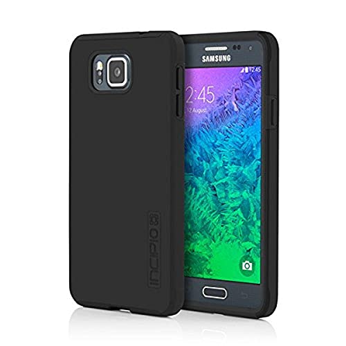 Samsung Galaxy Alpha Case, Incipio [Shock Absorbing] DualPro Case for Samsung Galaxy Alpha-Black/Black