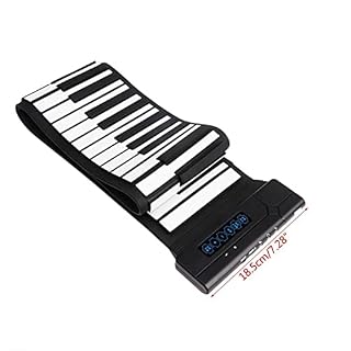 QWEQWE Clavier Flexible 88 Touches Flexibles Roll Up Piano Clavier - Les Beatles, Paul McCartney, John Lennon, RIngo Starr, George Harrison QWEQWE Clavier Flexible 88 Touches Flexibles Roll Up Piano Clavier – Image 3