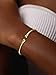 U7 Unisex Simple Cuff Bracelet 18K Real Gold Platinum Plated Fine Bracelets Fashion Jewelry Open Bangle Cuff Bracelets, Twisted or Heart Style
