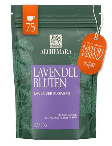 Té de Flores de Lavanda Alchemara 150g – Un Sorbo de Tranquilidad, Un Aliento de Campos en Flor