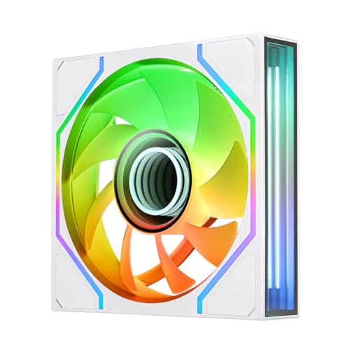 Image of Thermaltake SWAFAN 120 EX Infinity ARGB White Infinity Mirror Hub and Frame