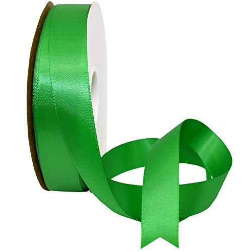 Image of Morex Ribbon 08822 /50-552 Ribbon, 7 /8 inch x 50 Yd, Fern Green