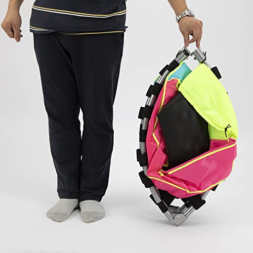 Trampoline For Kids Hlc 37” Toddler Trampoline With Handle Indoor Trampoline For Toddlers Age 2-5 Mini Trampoline Portable 60Kg Max #TOP6