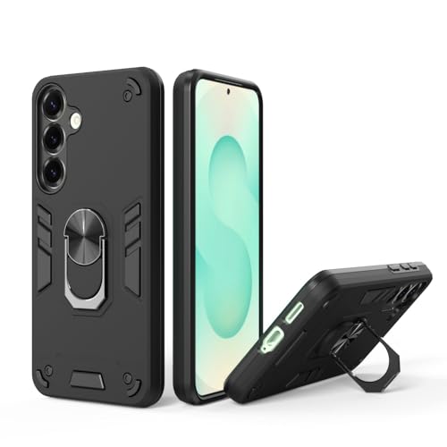 Image of NDCOM for S25 Plus Back Cover | Shockproof Durable S25 Plus Case | Ring Holder Case