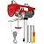 YATOINTO Electric Hoist,440 lbs Winch with Wired Remote Control,Electric Winch Single/Double Slings 39.4ft Lifting Height with Emergency Stop for Factories,Warehouses,Construction Site