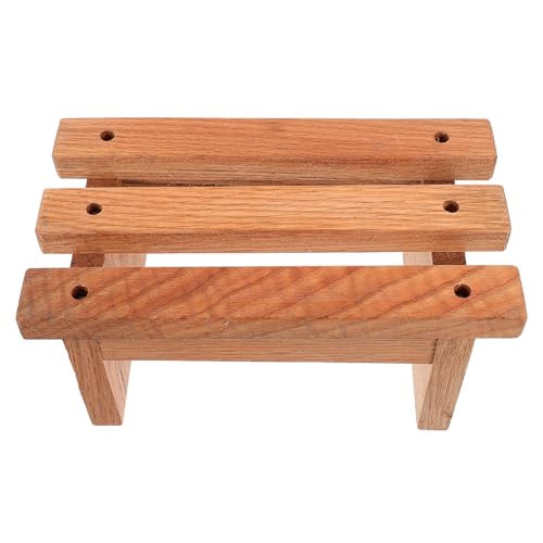 Tabouret en bois réutilisable surface lisse pour maison