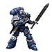 JOYTOY Warhammer 40,000 1/18 Action Figure Ultramarines Primaris Lieutenant Argaranthe Collection Model Birthday Gifts