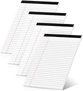 10 Pack Yellow Legal Pads 8.5x11" 28 Lines Wide Ruled Double-Sided Printing Y - View #2