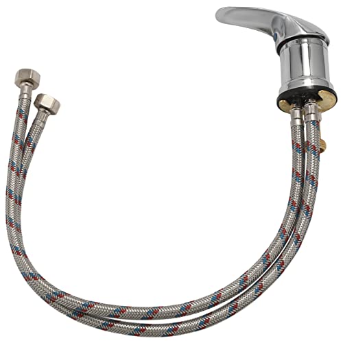 Pqahffowr 1 Juego de Grifo para Silla de Cama con Champú + Cabezal de Ducha con Manguera, Lavabo para BañO, Grifo para Lavabo, Grifo para Lavabo de Acero Inoxidable