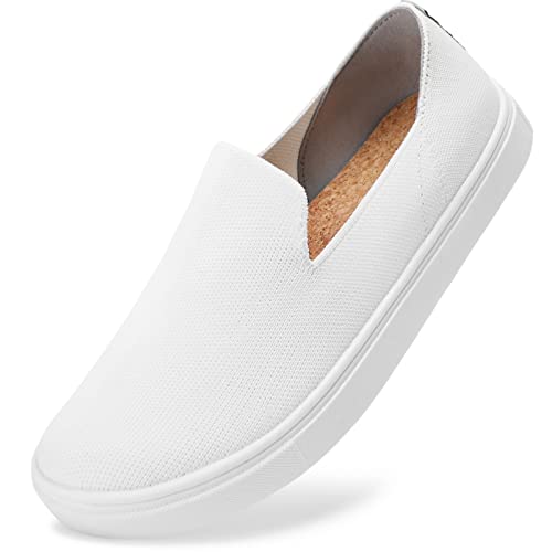 Image of STQ Slip on Shoes for Women Breathable Fashion Sneakers Comfortable Knit Casual Shoes