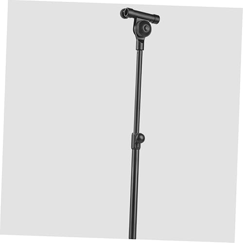 Miniatura 6 de Luxshiny Poste de micrófono telescópico con adaptador de cabeza de tornillo, micrófono de construcción de metal, brazo de pluma para estudios de