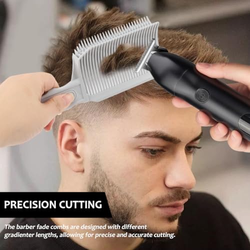 Peines para degradado profesional Saycker 2 unidades gris miniatura 5