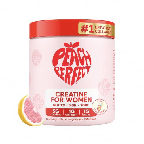 Peach Perfect Creatine BCAA Collagen Pink Lemonade