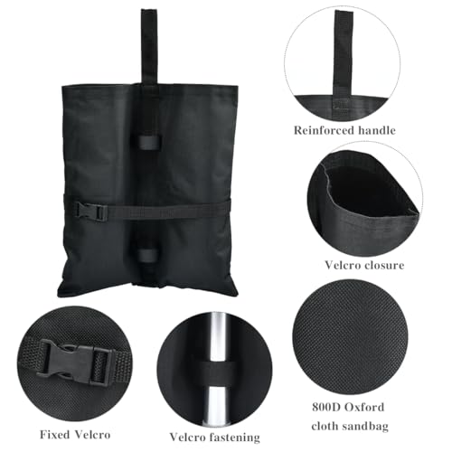 TMBMLPP Gazebo Weights Sand Bags, Set of 4 Gazebos Sand Weights Bags, Gazebo Weights Bags - Image 3