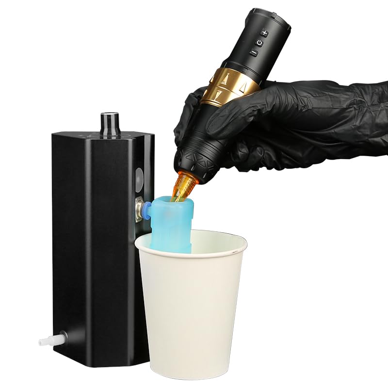 Second generation tattoo needle cleaner, automatic sensor, tattoo equipment, suitable for tattoo beginners and artists