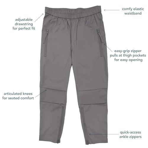 Casual Pants with Ankle Zip Access2