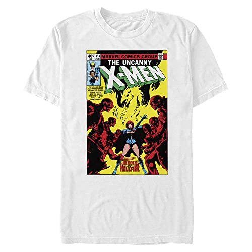 T-shirt Marvel homme grande taille 3XL blanc résistant qui ne rétrécit pas au lavage