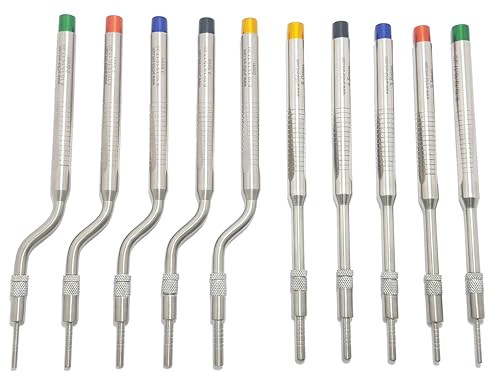 Sinus Lift Osteotomes Straight Convex Off Set Concave Dental Implant Instrument